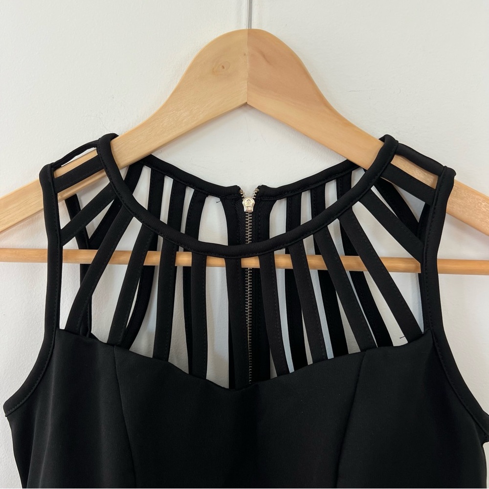 5/$40 ALT B Caged black Top size small - Picture 3 of 10